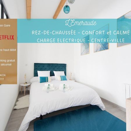 L'Emeraude Rez-De-Chaussee - Parking Prive -Zapart'Hotels Malesherbes Exterior photo